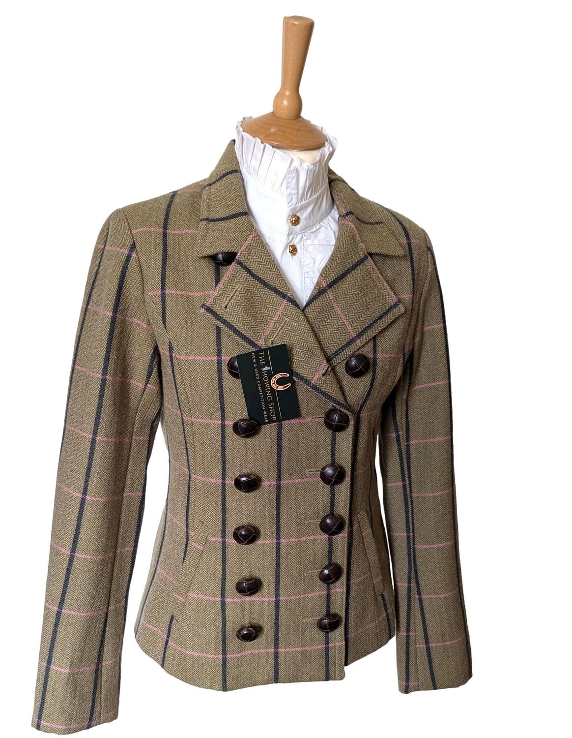 RYDALE MEGAN GREEN TWEED JACKET SIZE 10 RYDALE MEGAN GREEN TWEED JACKET SIZE 10