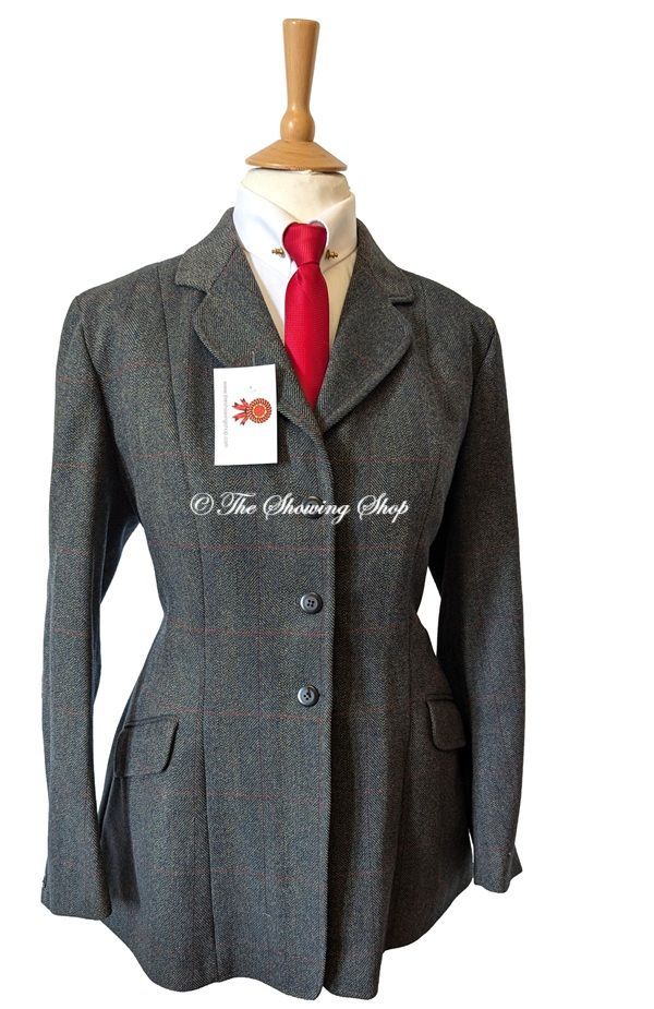 CALDENE GATCOMBE GREEN TWEED JACKET SIZE 18 (42)