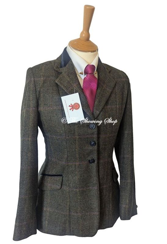 LADIES TAGG CLUMBER GREEN TWEED JACKET SIZE 8 (32)