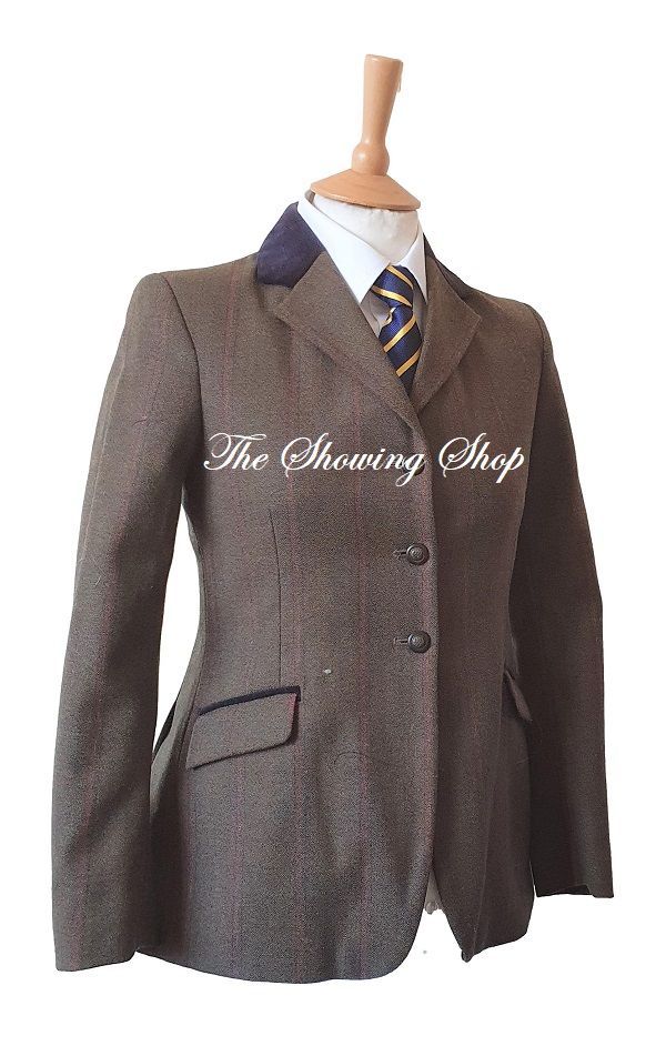 LADIES MEARS GREEN TWEED JACKET SIZE 18 (42)
