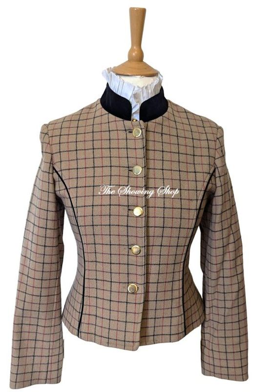 LE BEAU CHEVAL BESPOKE LEADERS JACKET SIZE 12 (36)