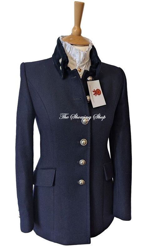 LADIES GUINEA NAVY WOOL JACKET SIZE 6-8