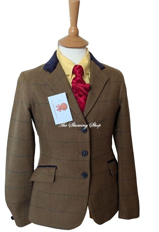 CHILDS MRS CANDY BROWN TWEED SHOWING JACKET SIZE 28 CHILDS MRS CANDY BROWN TWEED SHOWING JACKET SIZE 28