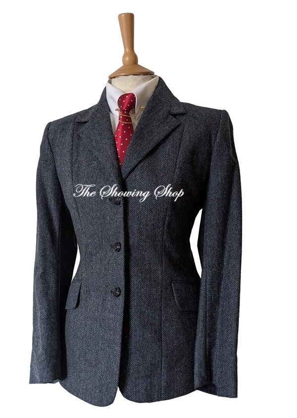BRAND NEW CHILDS  & MAIDS CALDENE SOUTHWOLD BLUE TWEED SHOWING JACKET - VARIOUS SIZES