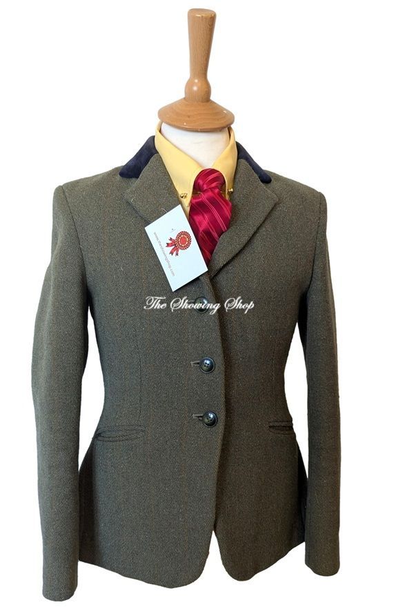 CHILDS TATERSALL LINED DERBY TWEED JACKET SIZE 30 CHILDS TATERSALL LINED DERBY TWEED JACKET SIZE 30