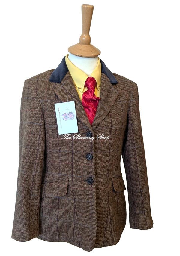CHILDS CALDENE SILVERDALE BROWN TWEED SHOWING JACKET SIZE 28 CHILDS CALDENE SILVERDALE BROWN TWEED SHOWING JACKET SIZE 28