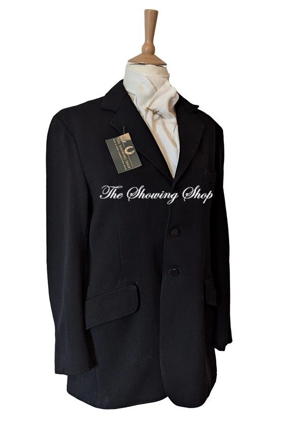 MENS CALDENE HEAVYWEIGHT BLACK HUNT COAT SIZE 50 MENS CALDENE HEAVYWEIGHT BLACK HUNT COAT SIZE 50
