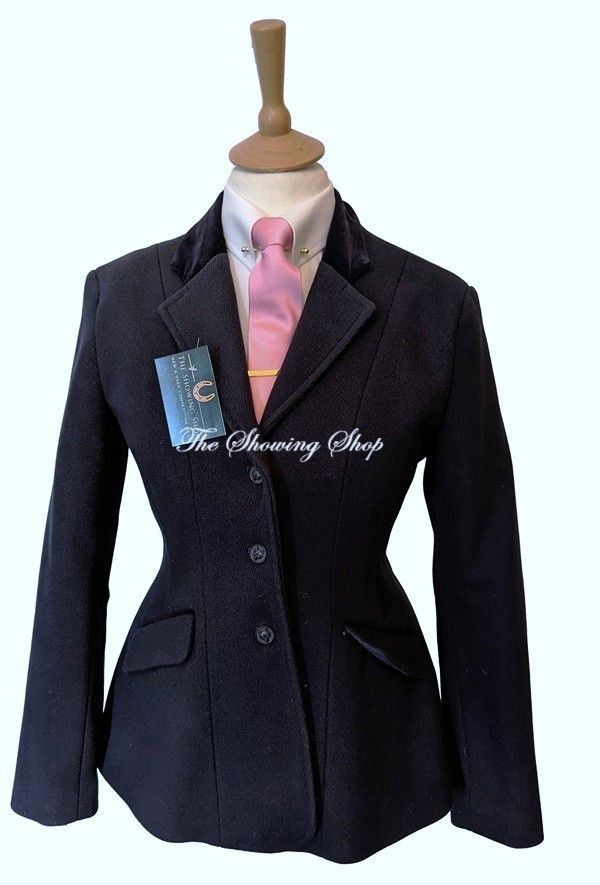 IMMACULATE LADIES EQUETECH KIMBLE NAVY WOOL JACKET SIZE 10 (34) IMMACULATE LADIES EQUETECH KIMBLE NAVY WOOL JACKET SIZE 10 (34)