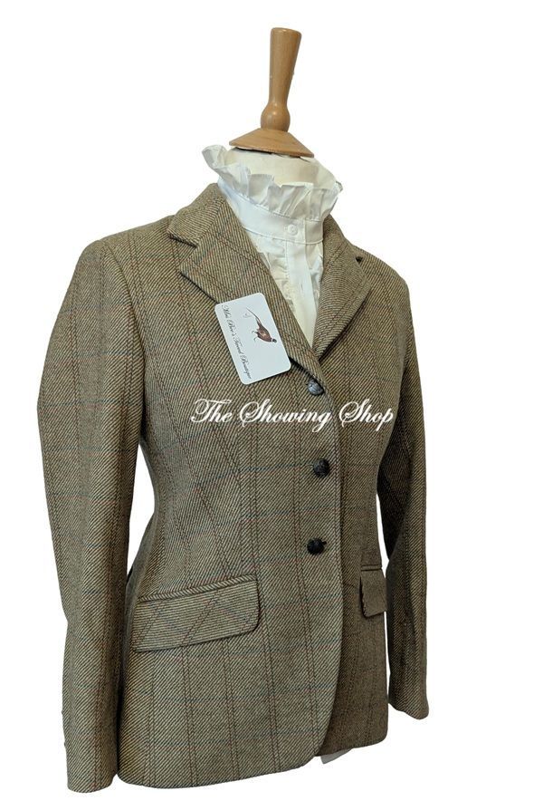 LADIES CORDINGS OF PICADILLY GREEN TWEED JACKET SIZE 12