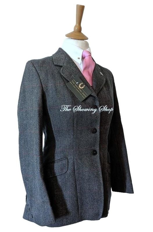 LADIES CALDENE GATCOMBE TEAL BLUE TWEED JACKET SIZE 12 (36)