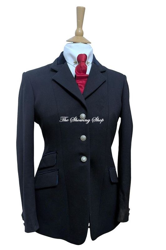 LADIES MEARS NAVY WOOL JACKET SIZE 14 (37)