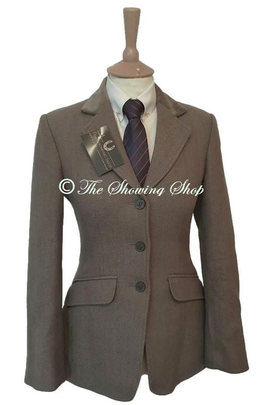 LADIES SHIRES MALVERN GREEN TWEED JACKET SIZE 12 (36)