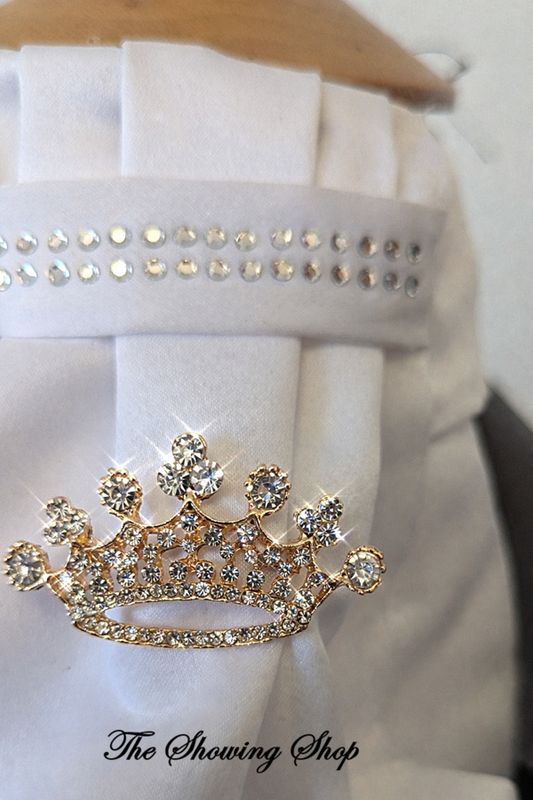 CRYSTAL CROWN STOCK PIN