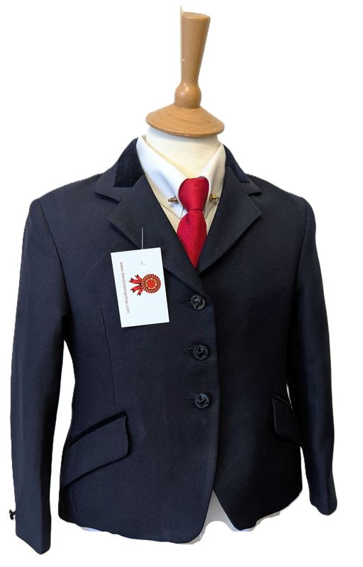 CHILDS MEARS NAVY SHOWING JACKET SIZE 28 (SHORT STYLE)