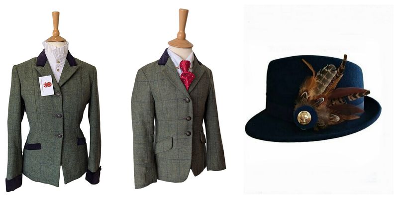 SHOWING SELECTION LEAD REIN OUTFIT- LEADER AND CHILDS- SIZES 14 & 25