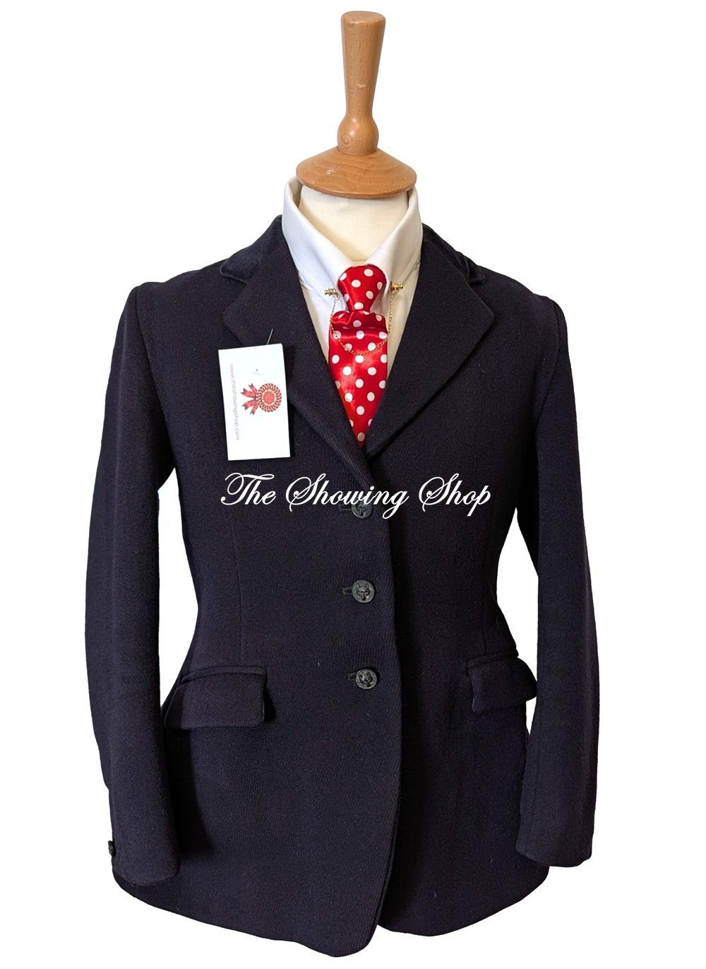 CHILDS FYLDE NAVY WOOL JACKET SIZE 30 CHILDS FYLDE NAVY WOOL JACKET SIZE 30