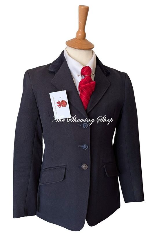 CHILDS SHOWING SELECTION NAVY WOOL JACKET SIZE 29