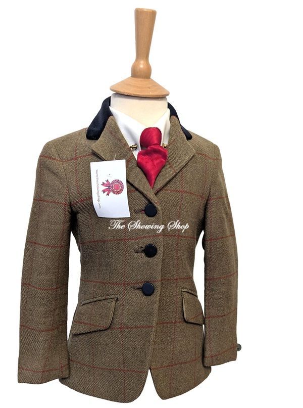 CHILDS SHOWING SELECTION BROWN TWEED JACKET SIZE 24 CHILDS SHOWING SELECTION BROWN TWEED JACKET SIZE 24