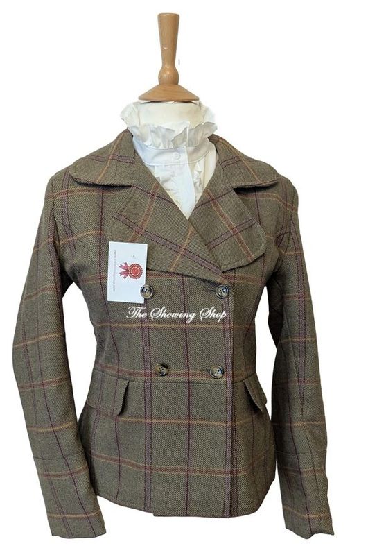 LADIES REGENTS VIEW GREEN TWEED JACKET SIZE 16