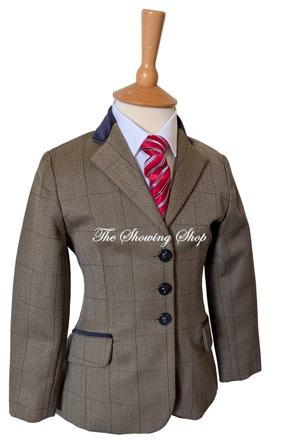 CHILDS TAGG TURIN BROWN TWEED JACKET SIZE 24 CHILDS TAGG TURIN BROWN TWEED JACKET SIZE 24