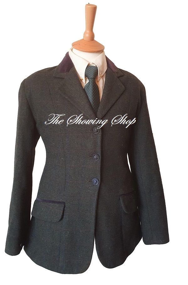 CHILDS TAGG ELF ESSEN GREEN TWEED JACKET SIZE 26