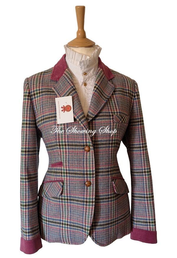 BARILOCHE PINK TWEED JACKET SIZE 8
