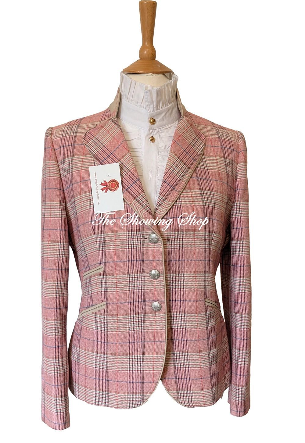 BARILOCHE PINK TWEED JACKET SIZE 16 BARILOCHE PINK TWEED JACKET SIZE 16