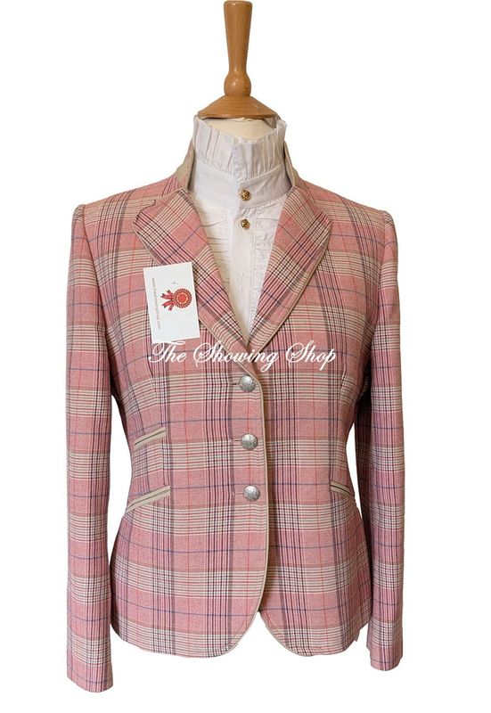 BARILOCHE PINK TWEED JACKET SIZE 16