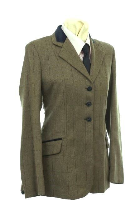 BRAND NEW LADIES TAGG SAVILLE BROWN TWEED JACKET SIZE 18 (42)