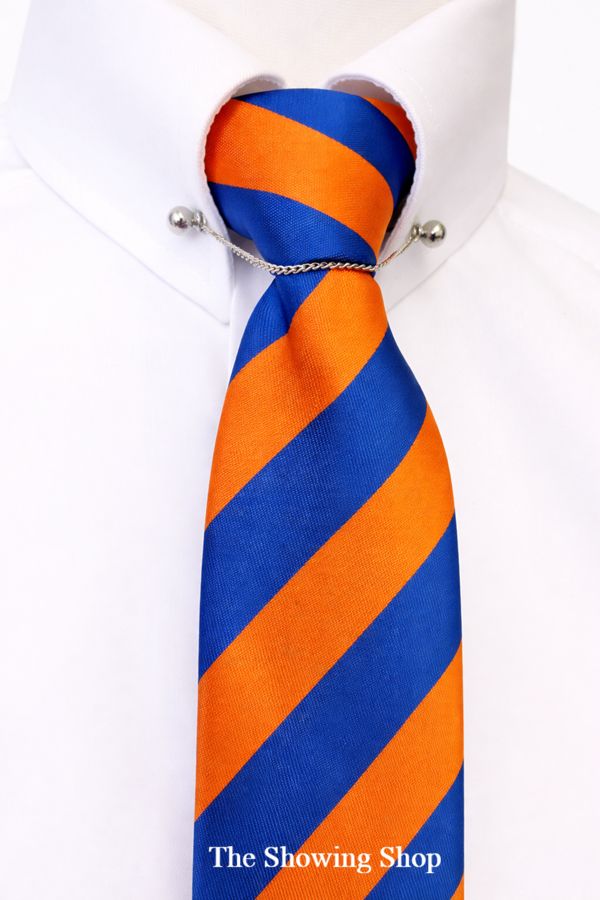 ADULTS PREMIUM ROYAL BLUE & ORANGE ZIP TIE