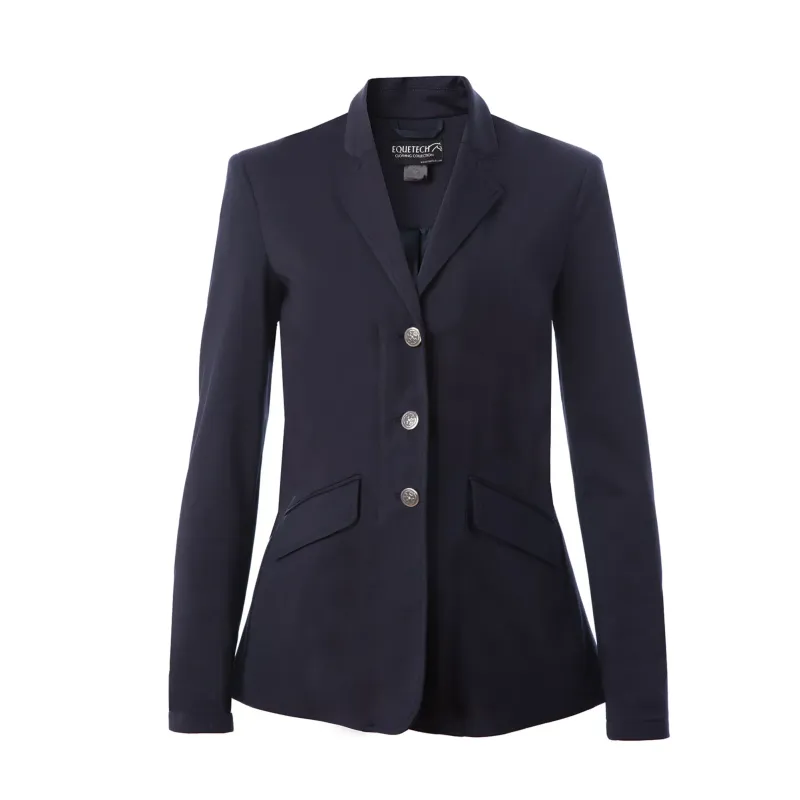 BRAND NEW CHILDS EQUETECH NAVY JUNIOR JERSEY COMPETITION JACKET SIZE 28