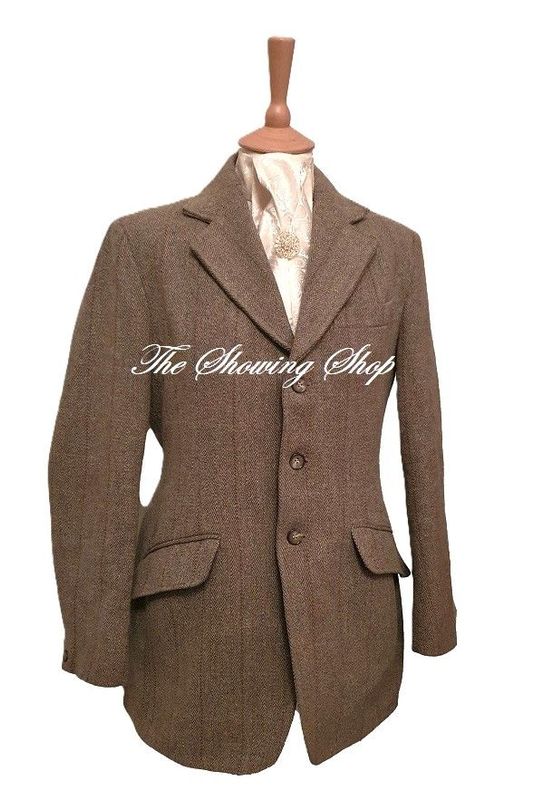 MENS CALDENE GREEN DERBY TWEED JACKET SIZE 46