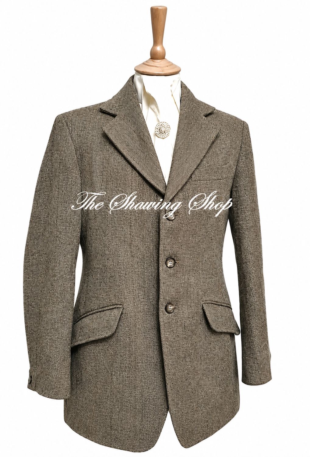 MENS CALDENE GREEN DERBY TWEED JACKET SIZE 40 MENS CALDENE GREEN DERBY TWEED JACKET SIZE 40