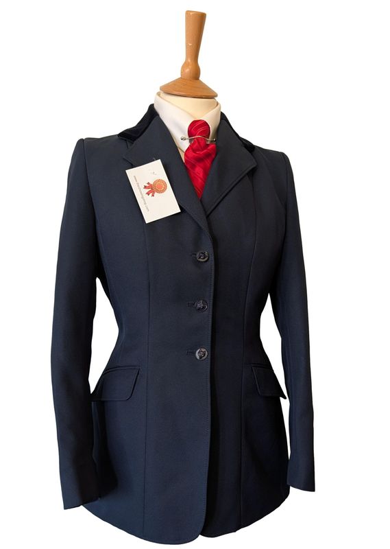 LADIES CALDENE NAVY  SHOWINGJACKET SIZE 12 (36)