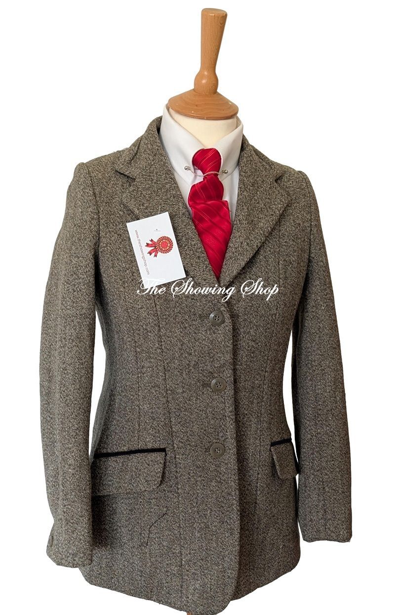BRAND NEW MAIDS SHIRES HEAVYWEIGHT KEEPERS TWEED JACKET SIZE 32