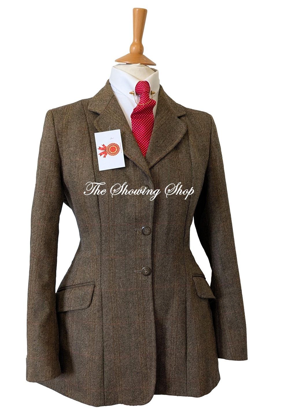 LADIES CALDENE GATCOMBE BROWN TWEED JACKET SIZE 14 (38) LADIES CALDENE GATCOMBE BROWN TWEED JACKET SIZE 14 (38)