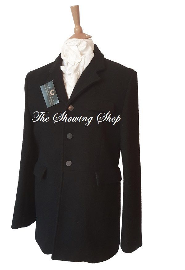 MENS MEARS COTTESMORE BLACK HEAVYWEIGHT FROCK HUNT COAT SIZE 44