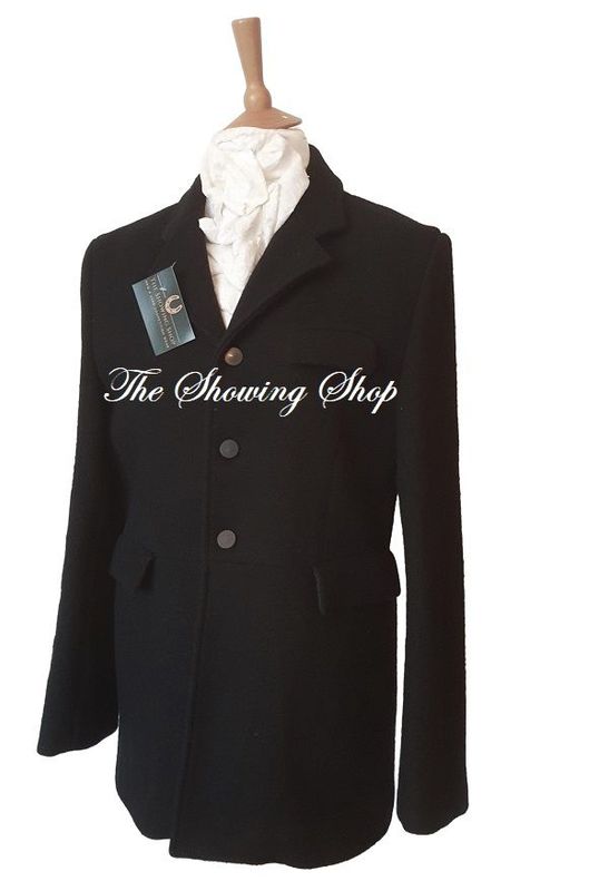 MENS MEARS COTTESMORE BLACK HEAVYWEIGHT FROCK HUNT COAT SIZE 44