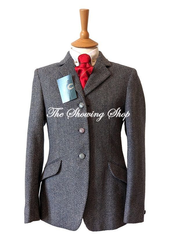 CHILDS MEARS BLUE TWEED JACKET SIZE 26 CHILDS MEARS BLUE TWEED JACKET SIZE 26