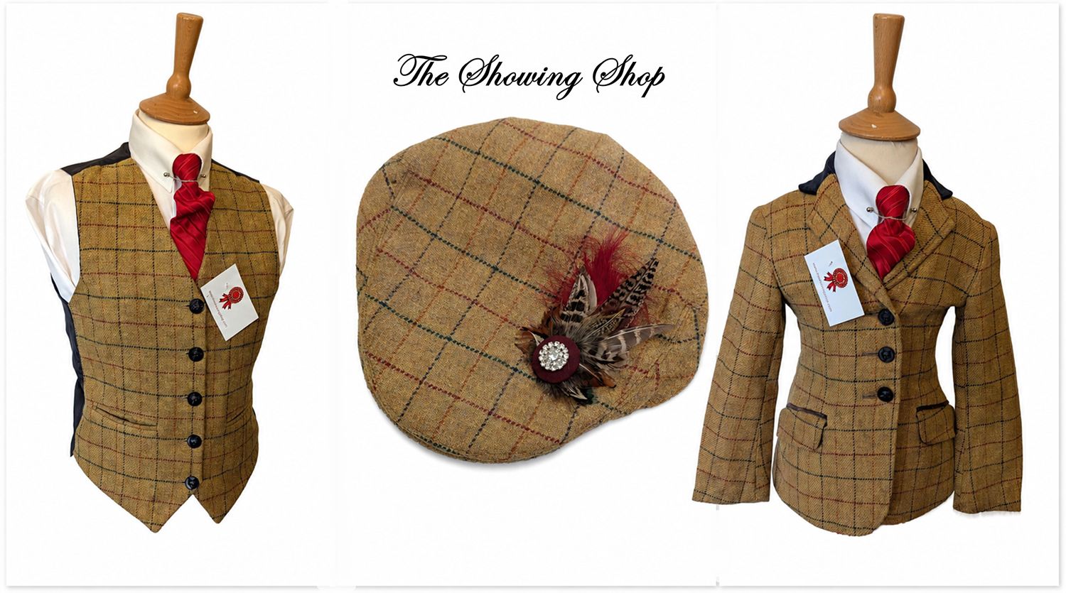 BESPOKE PRETTY PONIES LEAD REIN SET- LEADER & CHILDS SIZES 10 & 22
