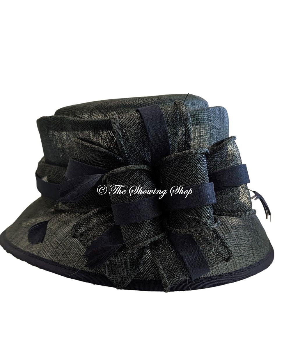 NAVY SINAMAY  LEADERS HAT