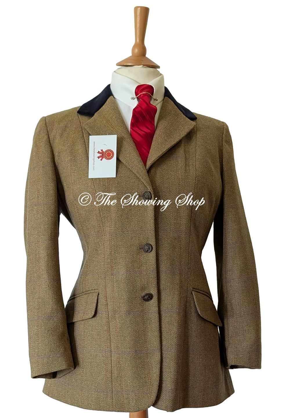 LADIES CALDENE SILVERDALE GREEN TWEED JACKET SIZE 16 (40)