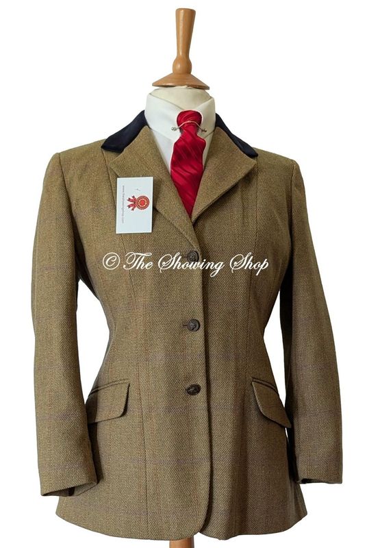 LADIES CALDENE SILVERDALE GREEN TWEED JACKET SIZE 16 (40)