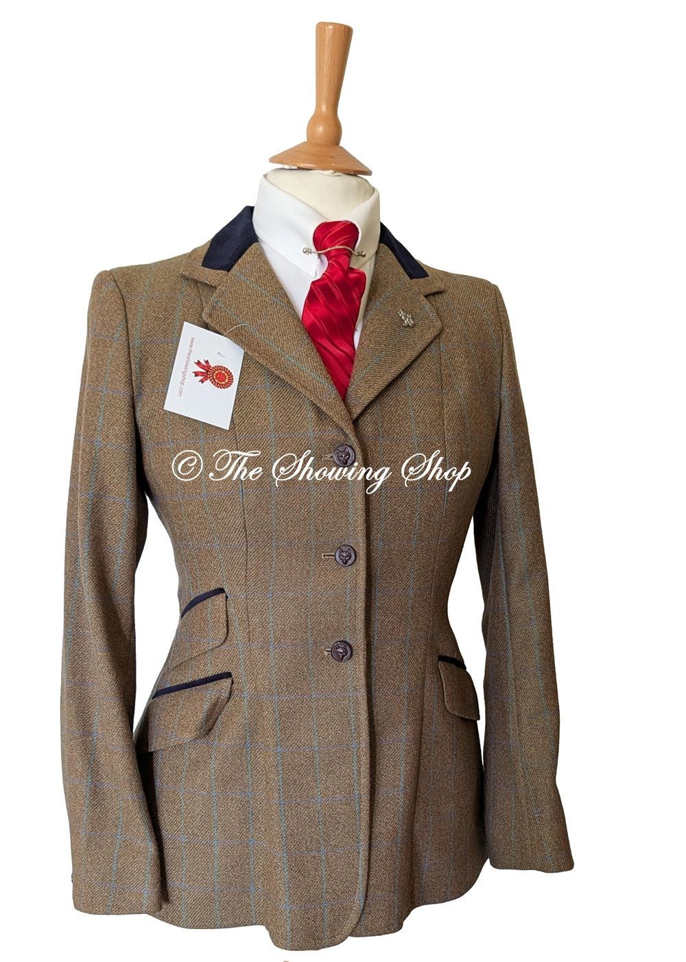 LADIES CALDENE HICKSTEAD GREEN TWEED JACKET SIZE 12 (36)