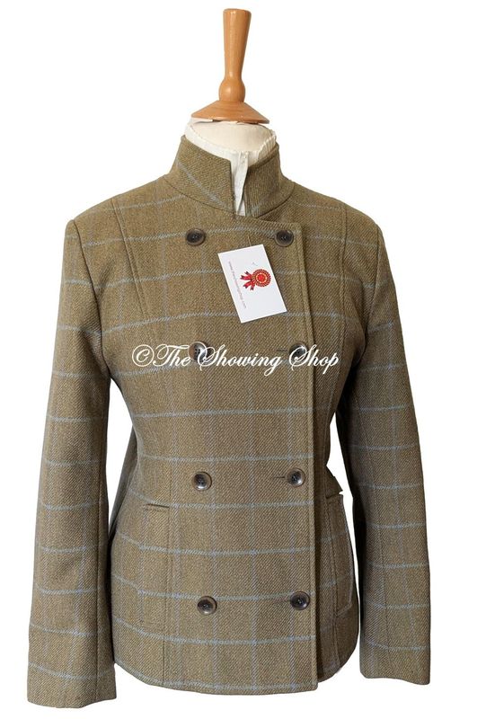 LADIES GUMLEAF GREEN TWEED JACKET SIZE 14