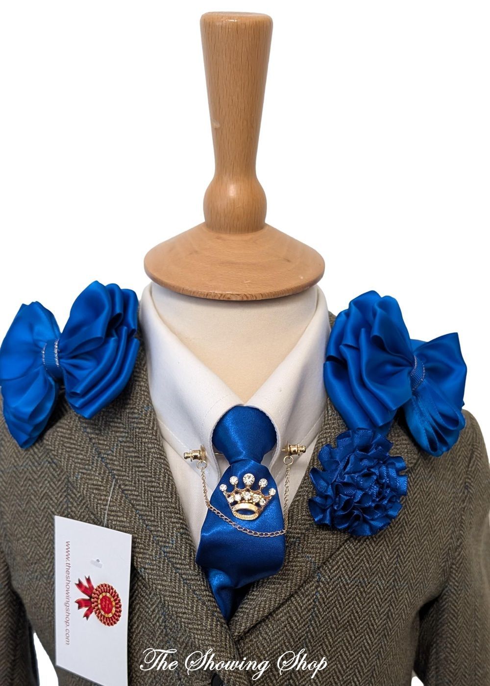 CHILDS PREMIUM FULL SHOWING ACCESSORIES SET- ROYAL BLUE CHILDS PREMIUM FULL SHOWING ACCESSORIES SET- ROYAL BLUE