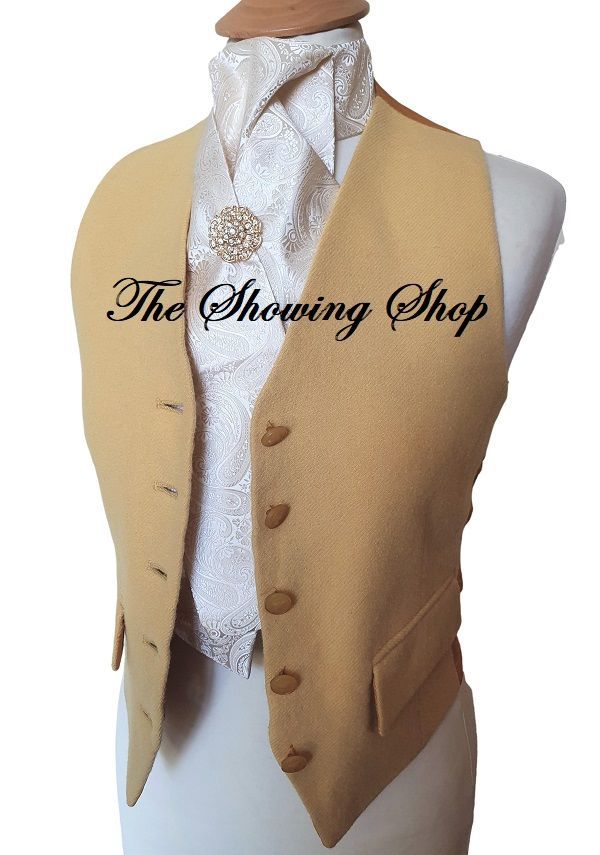 MEARS PYTCHLEY MUSTARD WOOL WAISTCOAT SIZE 10 (34) MEARS PYTCHLEY MUSTARD WOOL WAISTCOAT SIZE 10 (34)