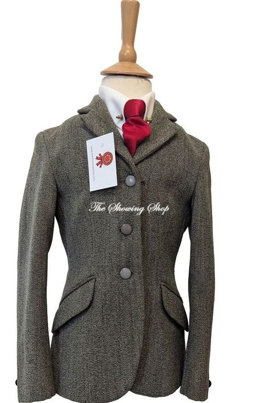 CHILDS MEARS HEAVYWEIGHT KEEPERS TWEED HUNTING JACKET SIZE 24