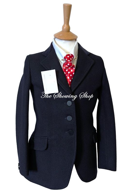 CHILDS PRETTY PONIES NAVY WOOL JACKET SIZE 28