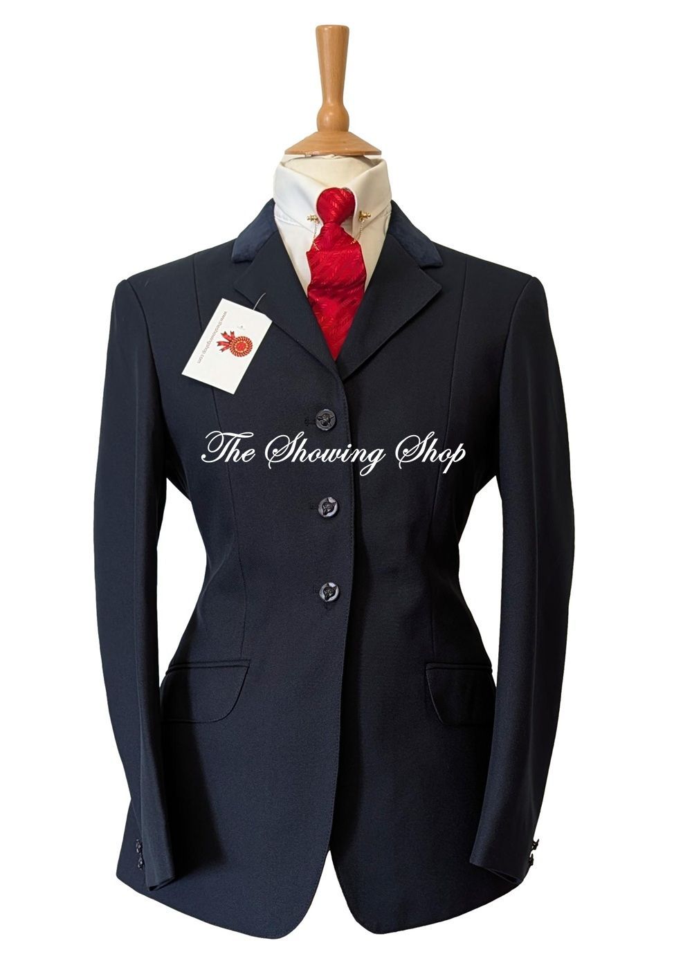 BRAND NEW LADIES MEARS WARWICK NAVY SHOWING JACKET SIZE 14 (38) BRAND NEW LADIES MEARS WARWICK NAVY SHOWING JACKET SIZE 14 (38)
